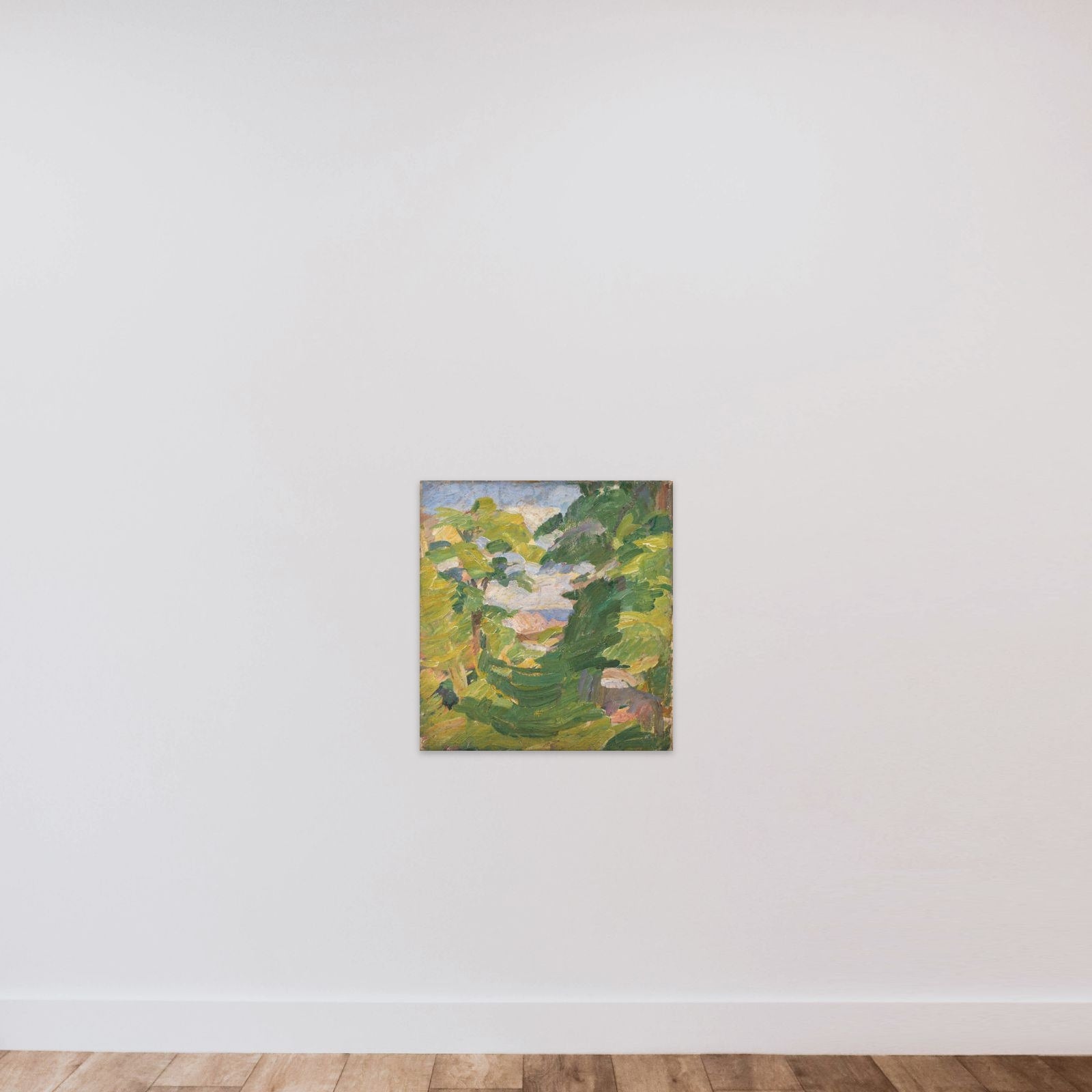 Mindet. Christiansø unframed — shown to scale