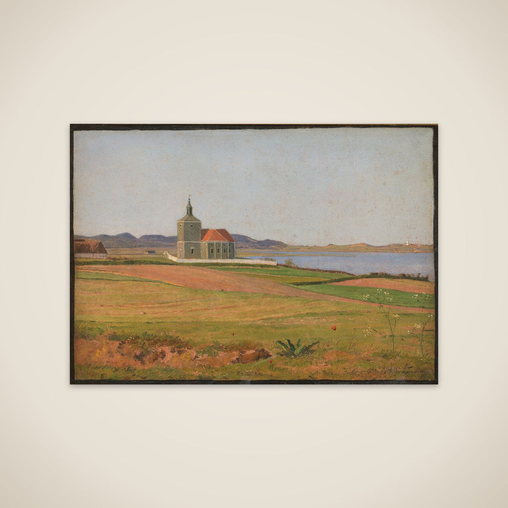 Vinderød kirke ved Frederiksværk unframed print