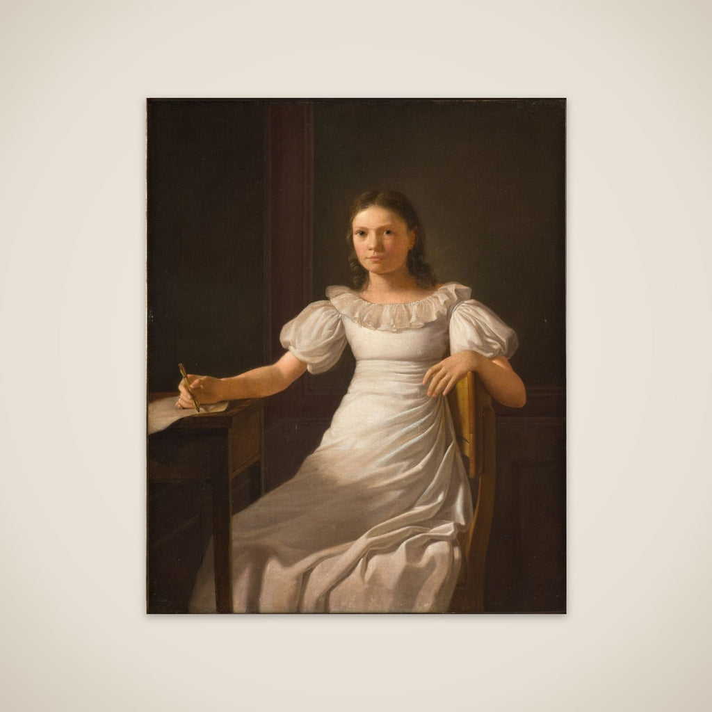 Kunstnerens søster Alvilde unframed print