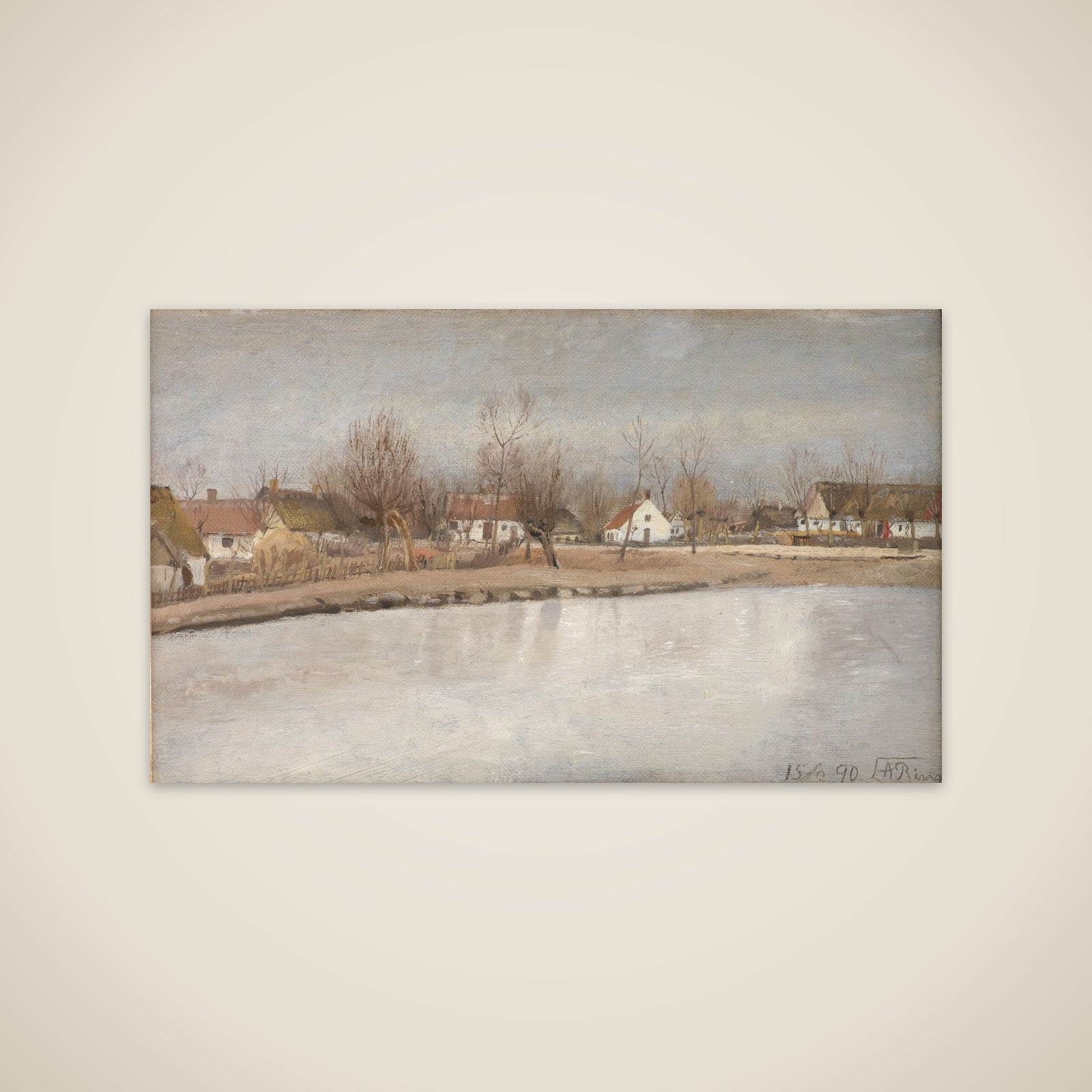 Gadekæret i Ring unframed print