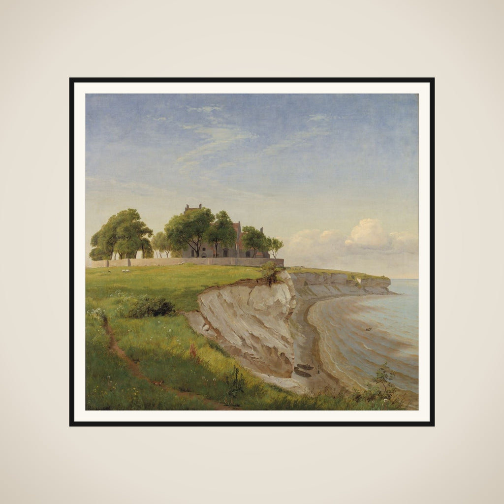 Højerup Kirke på Stevns Klint framed
