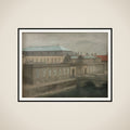 Fra det gamle Christiansborg. Sent efterår framed
