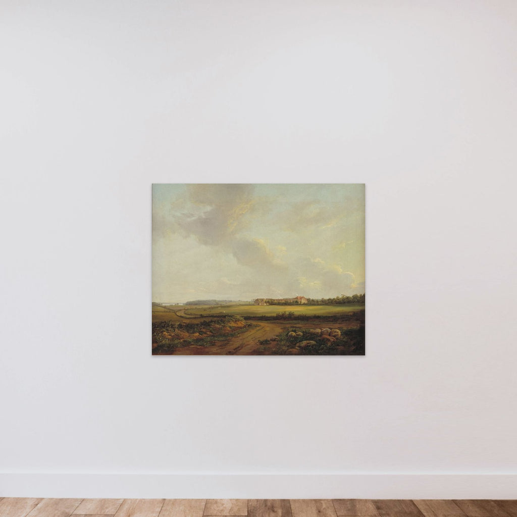 Udsigt mod Engelholm ved Præstø unframed — shown to scale