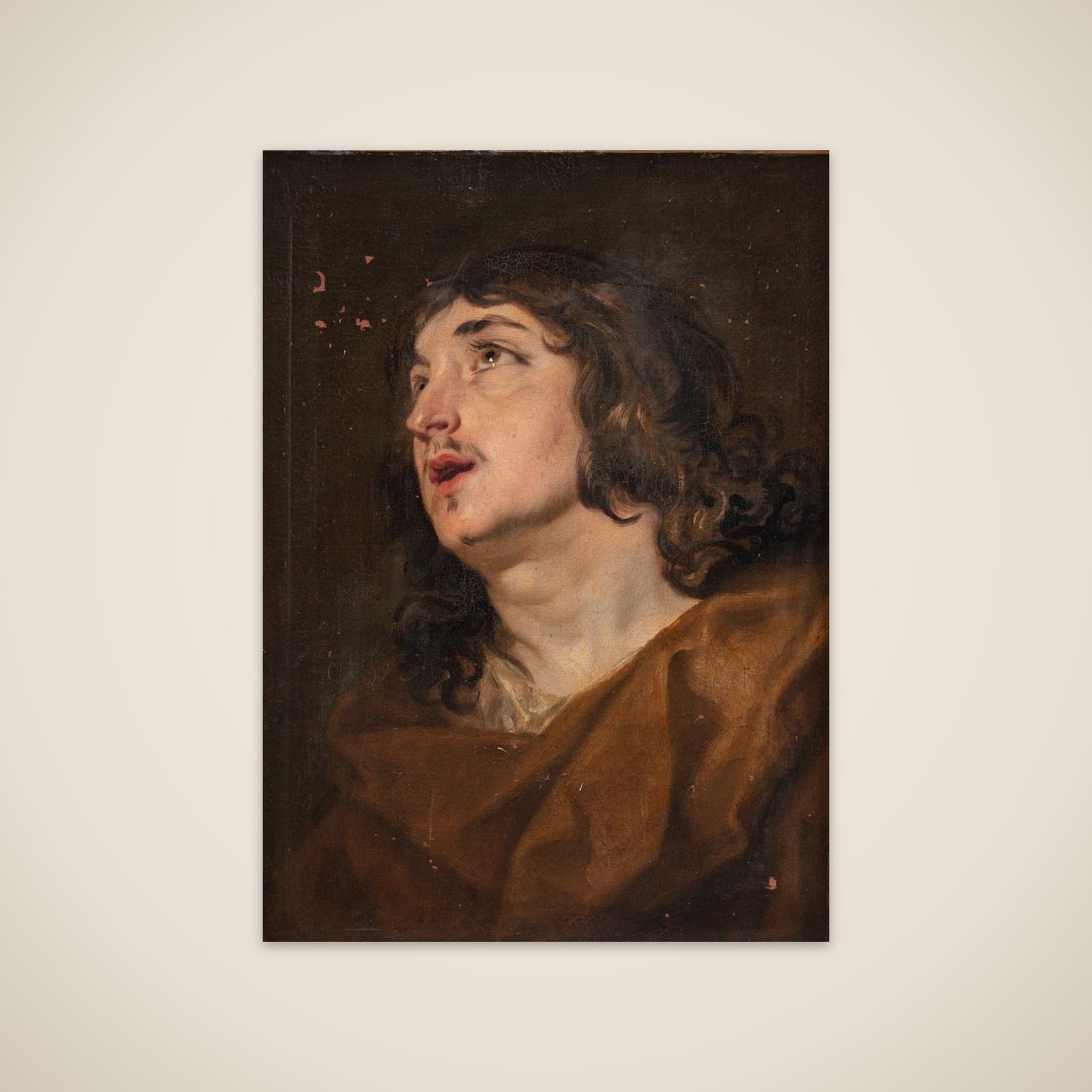 St. Johannes hoved unframed print