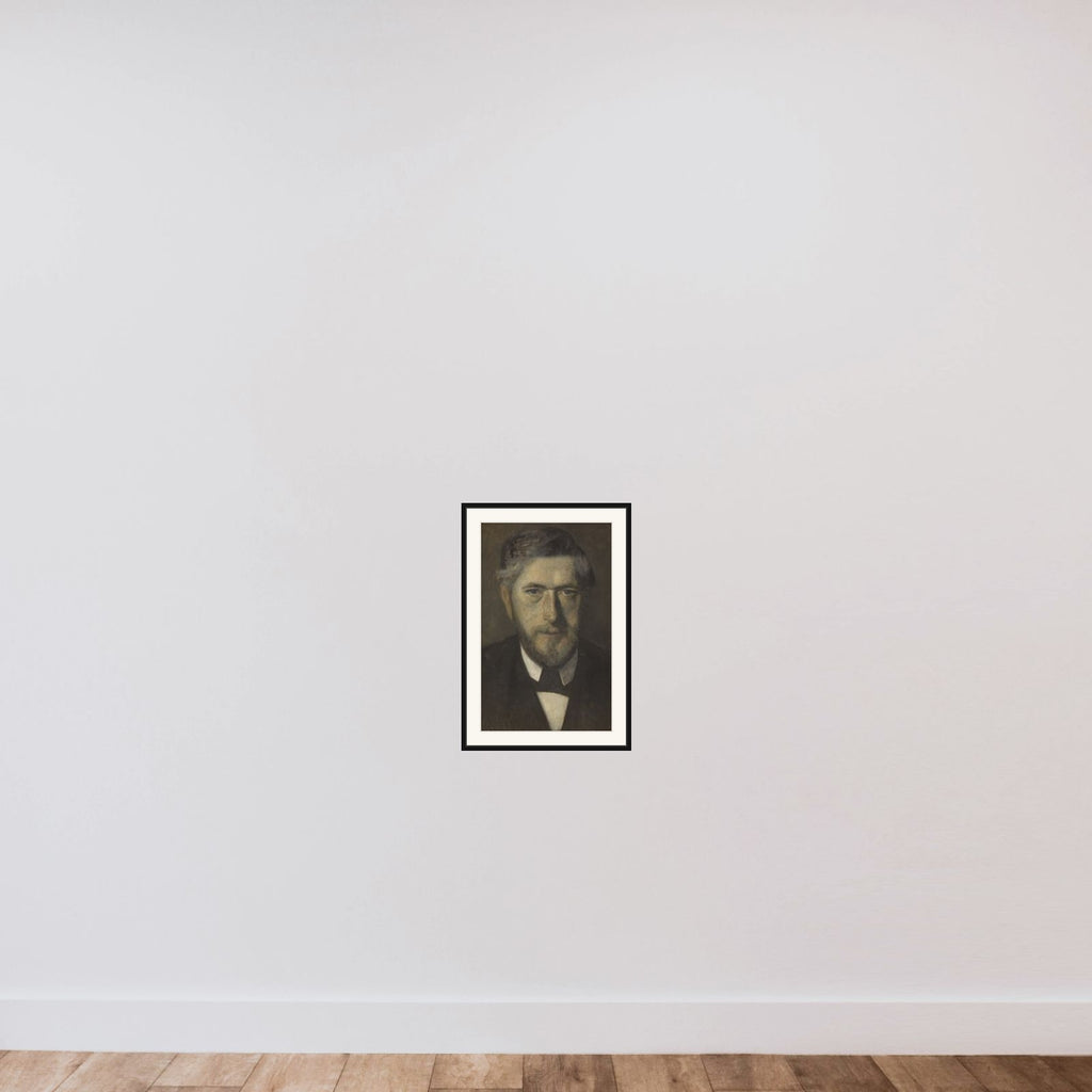 J.F. Willumsen framed — shown to scale