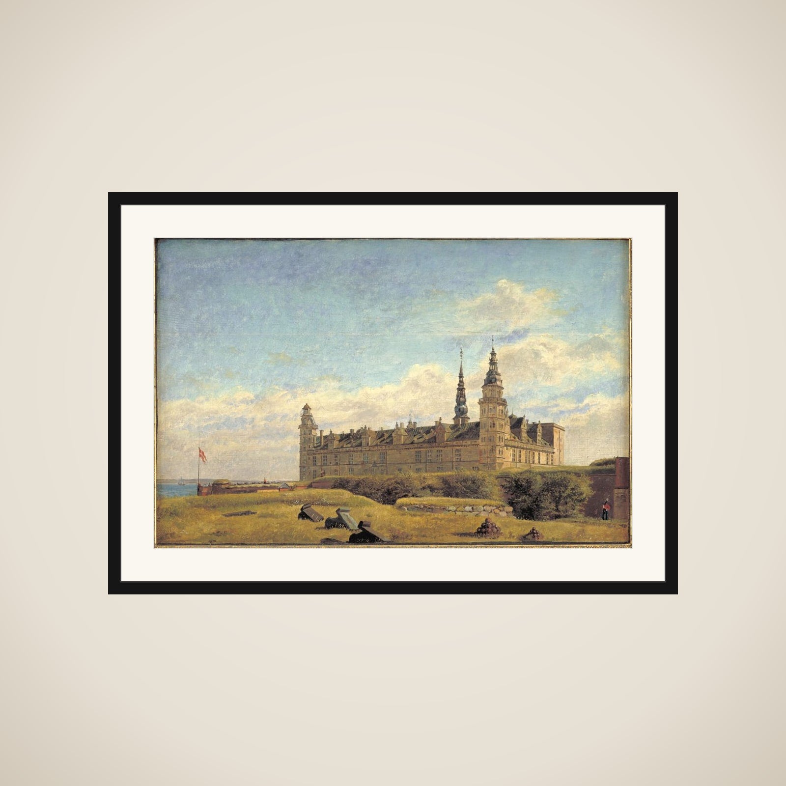 Slottet Kronborg framed