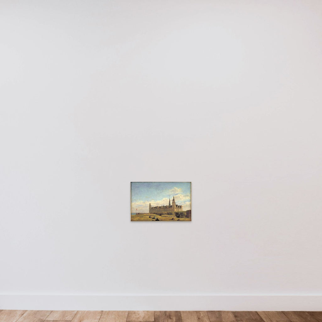 Slottet Kronborg unframed — shown to scale