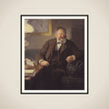 Portræt af Sophus Schandorph framed