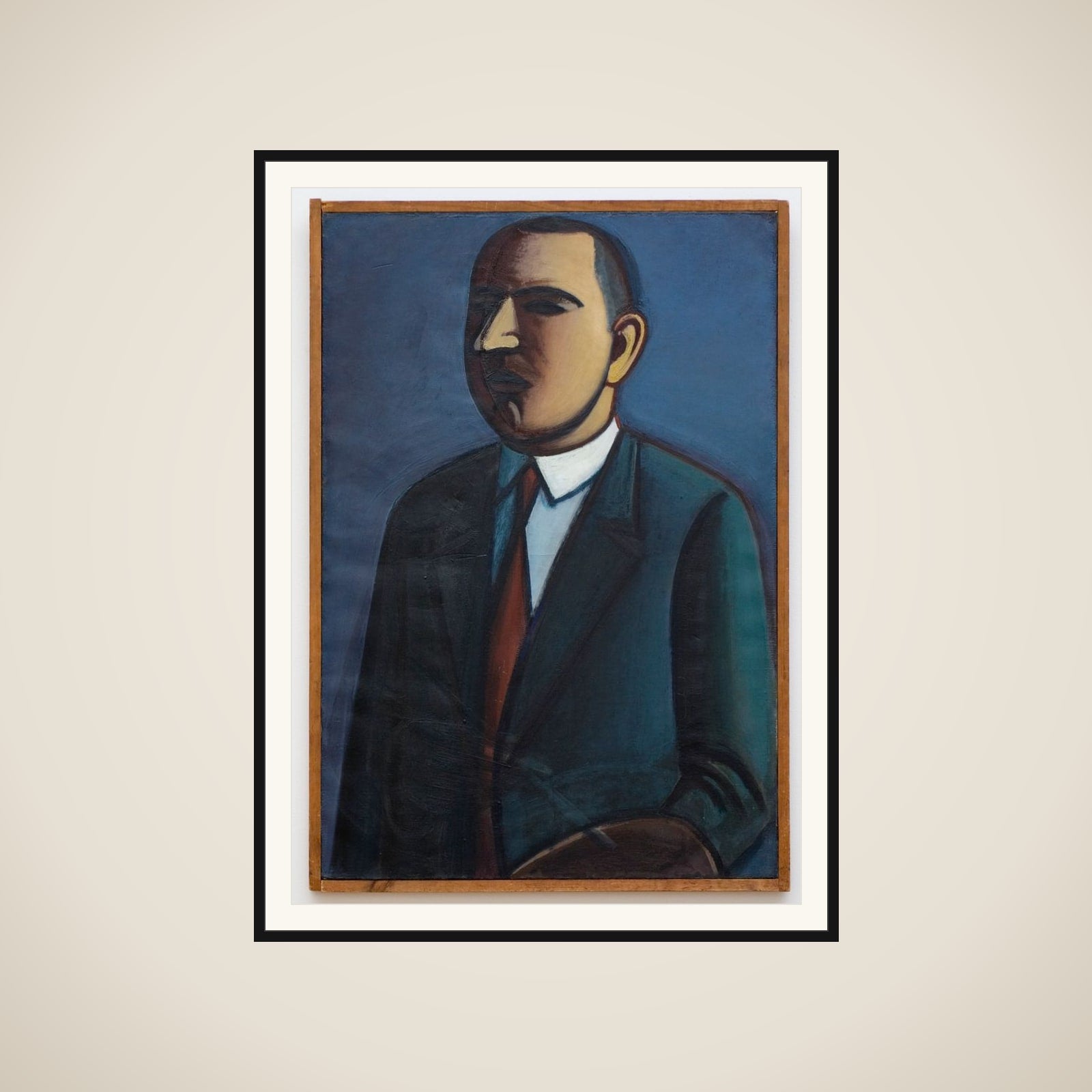 Selvportræt framed