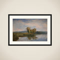 Parti ved Vejl Sø framed