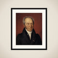 Portræt af kunstkammerforvalter J.C. Spengler framed