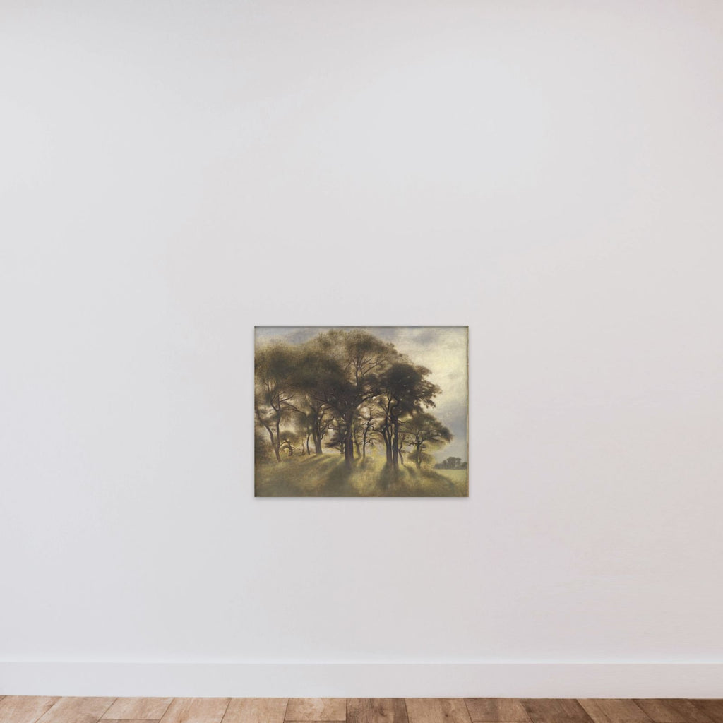 Fra Fortunen unframed — shown to scale