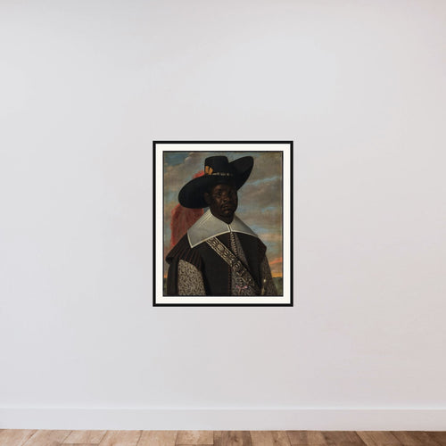 Dom Miguel de Castro framed — shown to scale