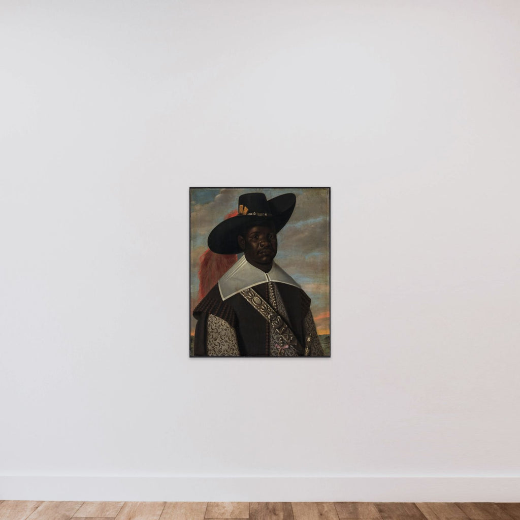 Dom Miguel de Castro unframed — shown to scale