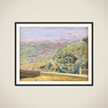Udsigt fra Slotspladsen, Cagnes framed