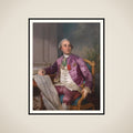 Portræt af Charles-Claude Flahaut de la Billarderie comte d'Angiviller (1730-1809) framed