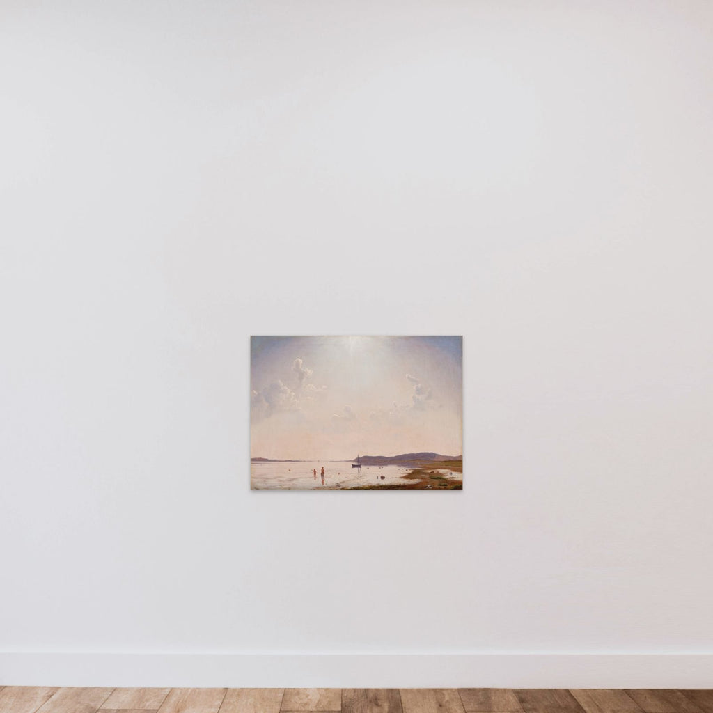 Roskilde Fjord nær Frederikssund unframed — shown to scale