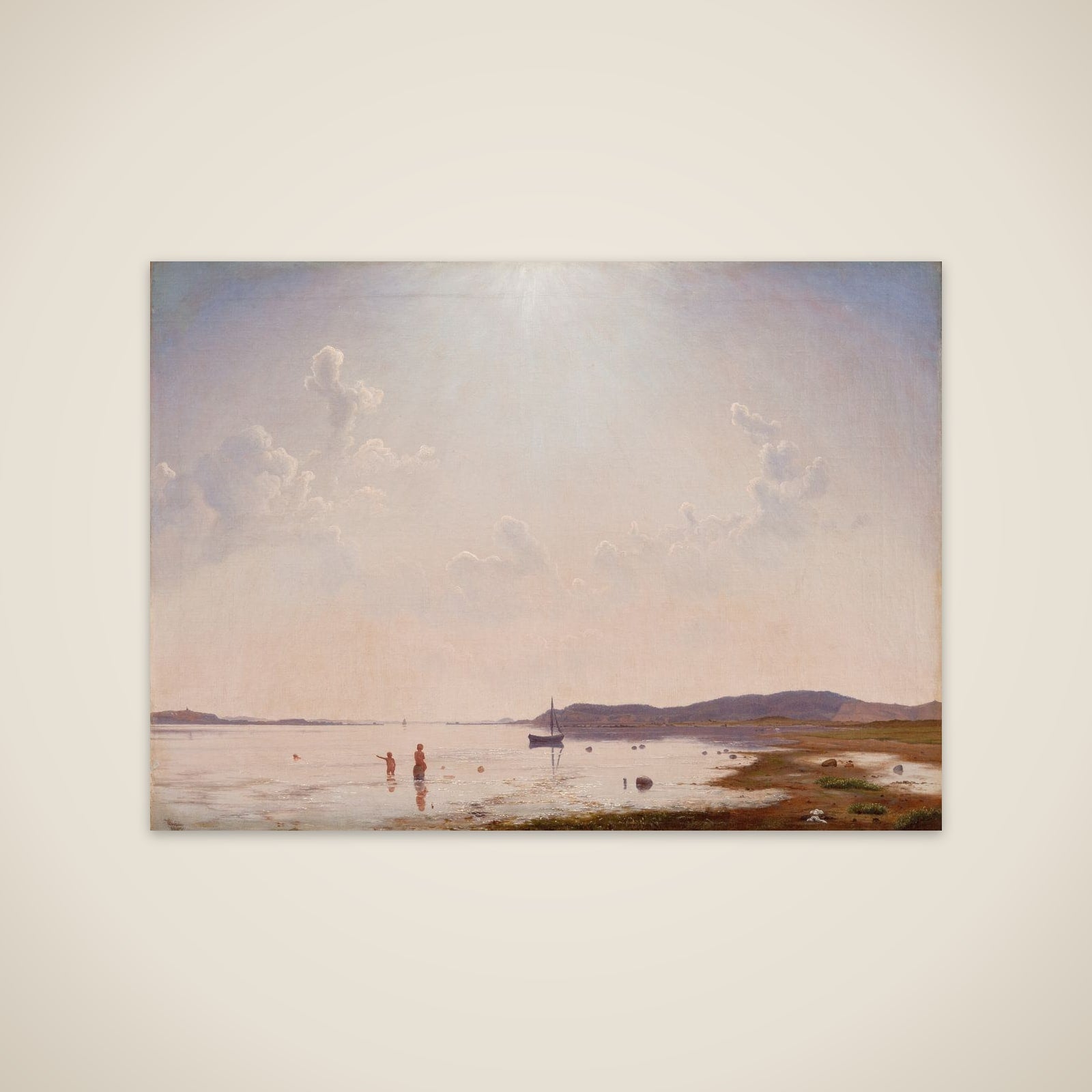 Roskilde Fjord nær Frederikssund unframed print