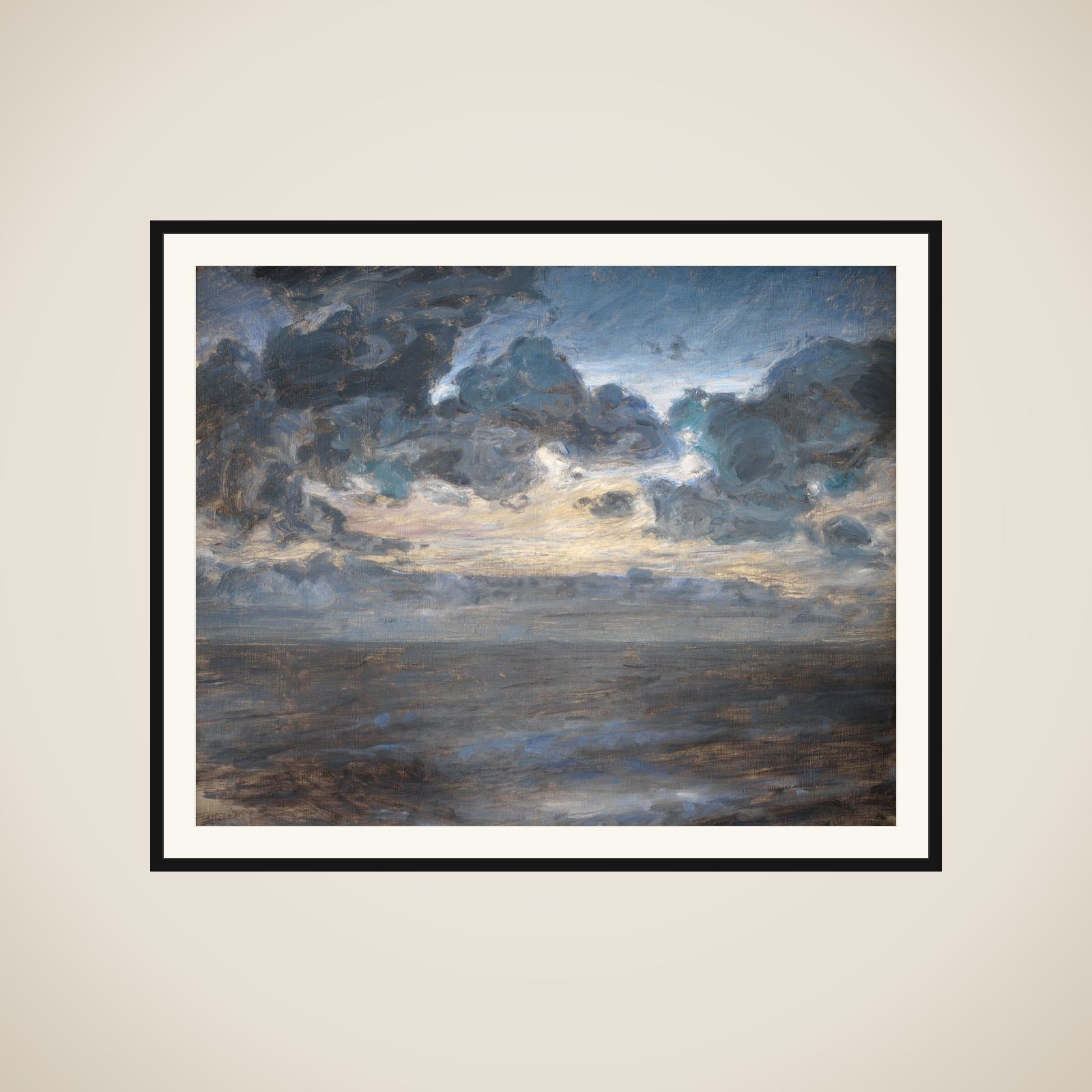 Skt. Hans nat ved Tisvilde strand framed