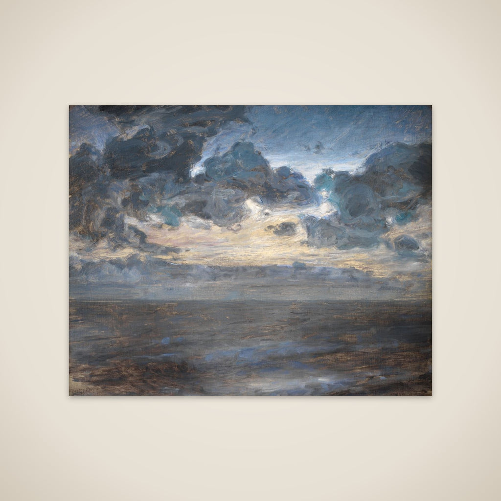 Skt. Hans nat ved Tisvilde strand unframed print