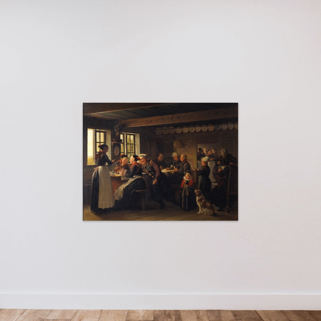 Episode af et gilde på Amager unframed — shown to scale