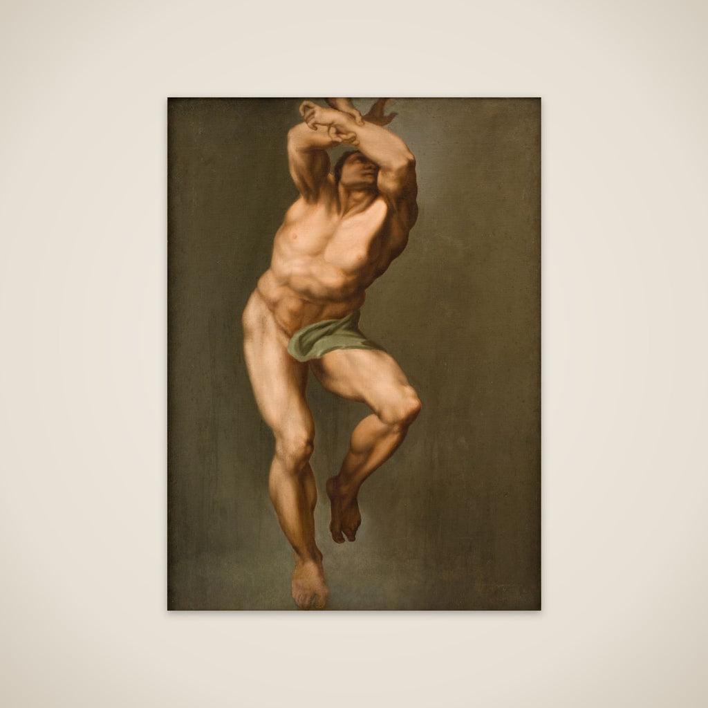 Mandsfigur unframed print