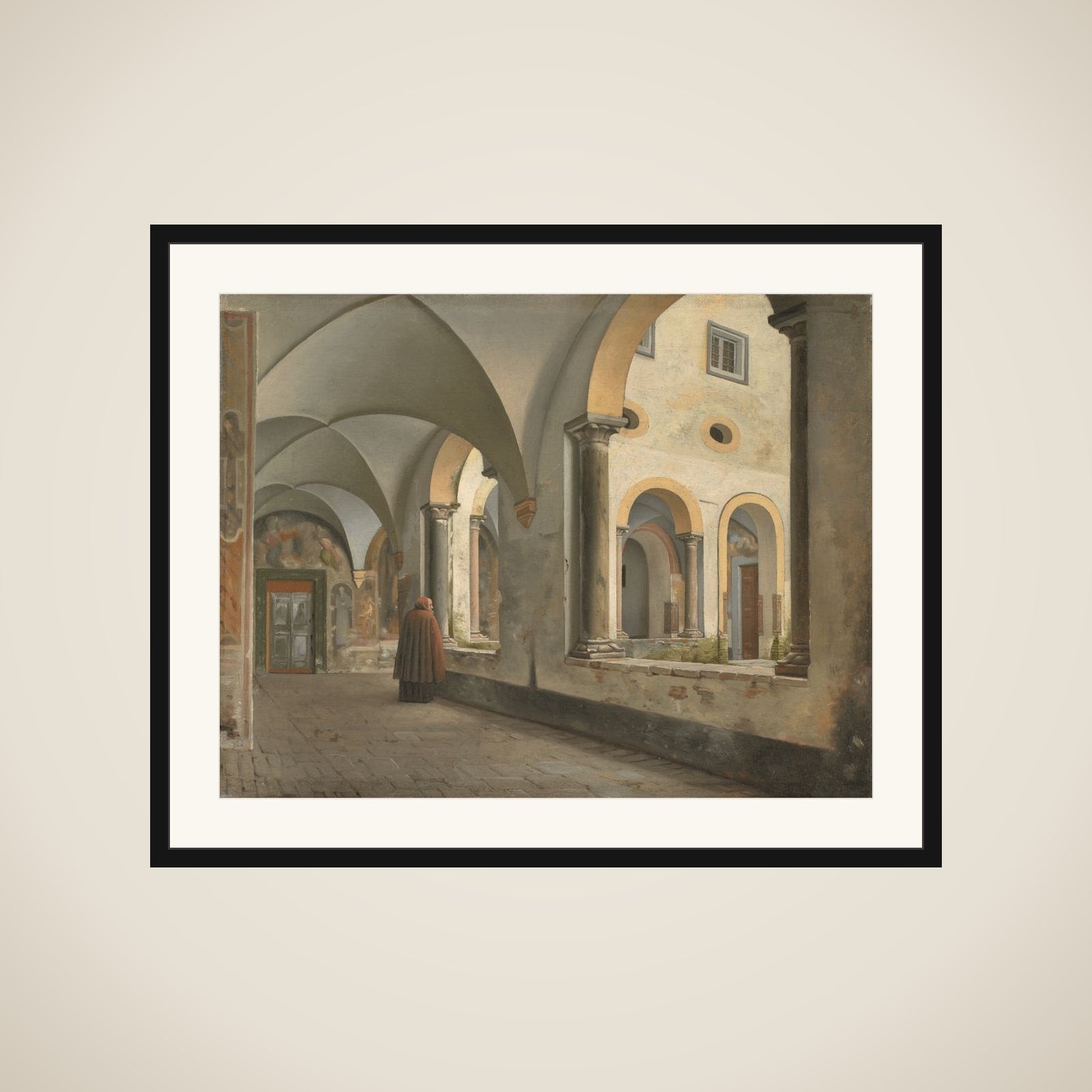 I franciskanerklosteret Santa Maria in Aracoeli i Rom framed