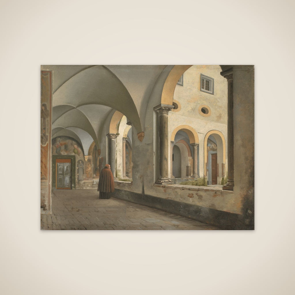 I franciskanerklosteret Santa Maria in Aracoeli i Rom unframed print