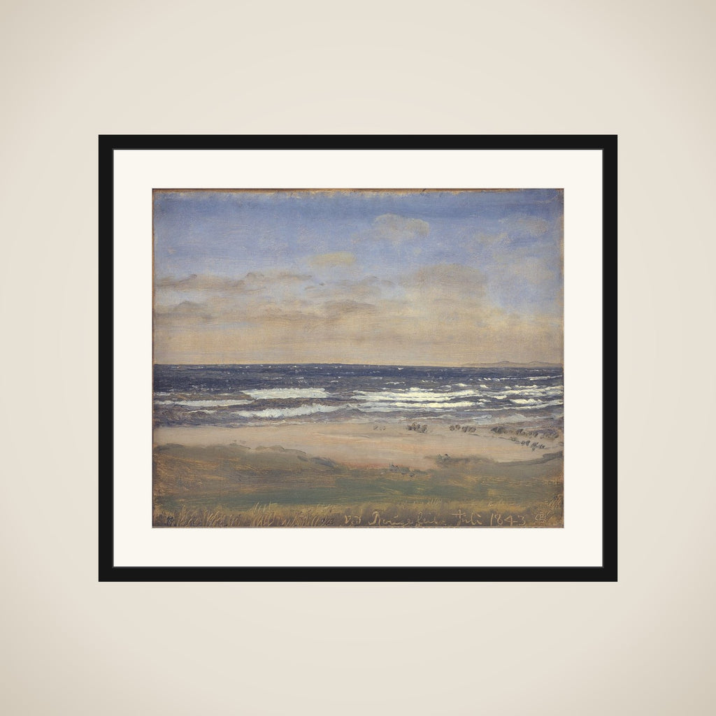 Strandbillede, Rågeleje framed