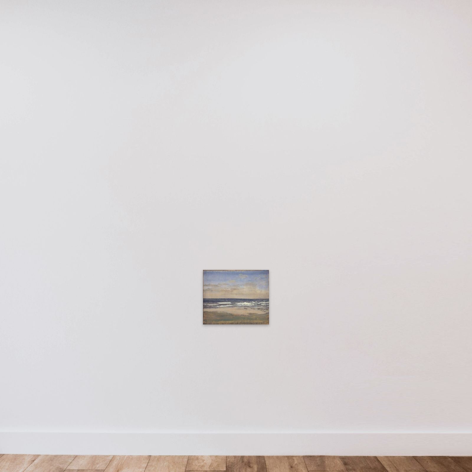 Strandbillede, Rågeleje unframed — shown to scale