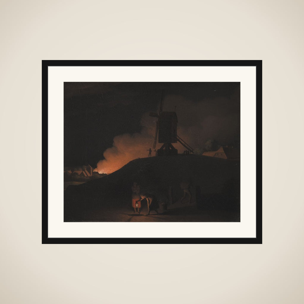 Ildebrand om natten framed