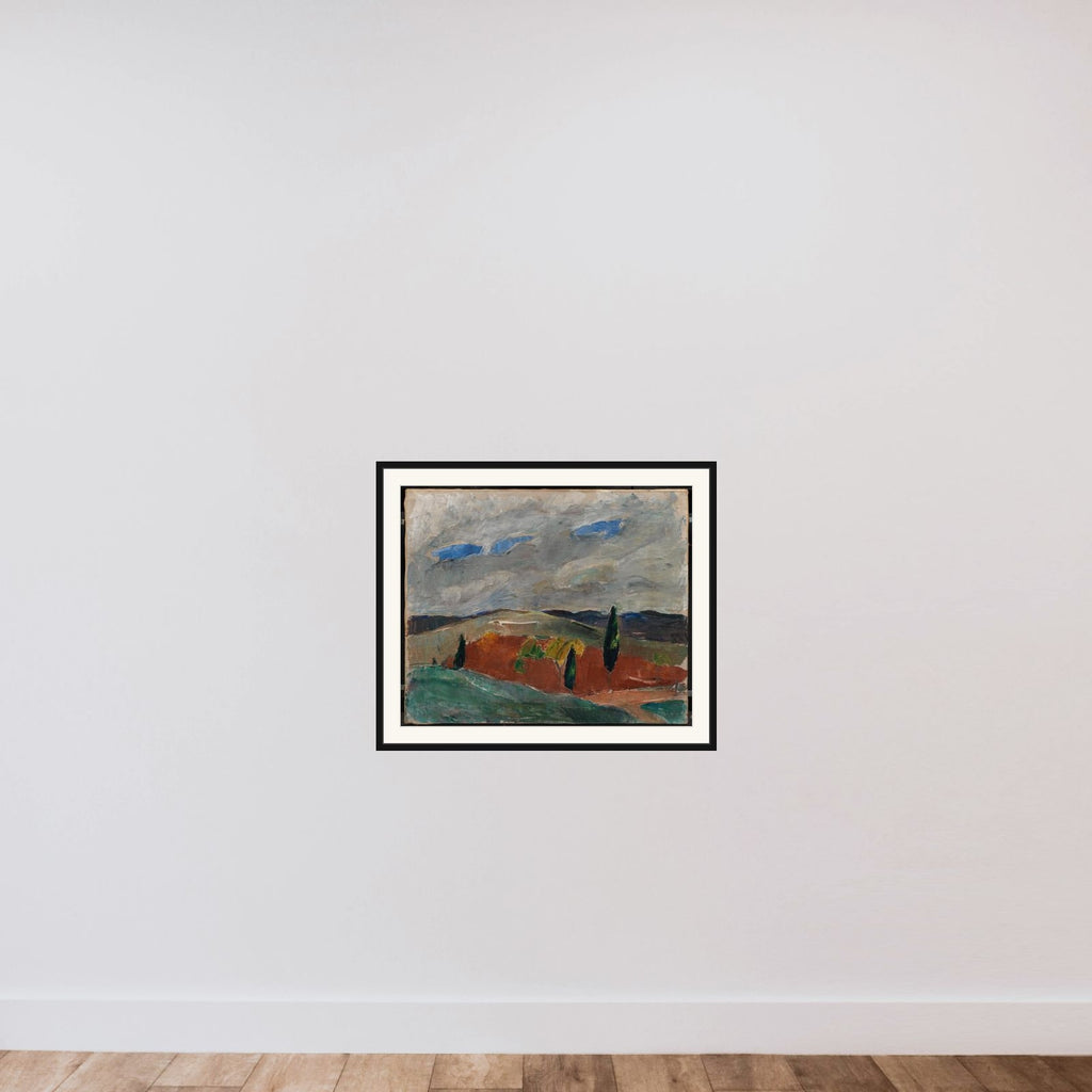 Kirkegårdsvejen i Toledo framed — shown to scale