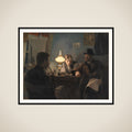 Et besøg i et skomagerværksted framed