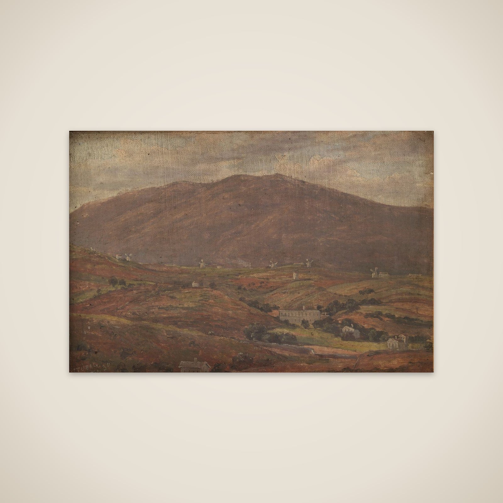 Landskab ved Sétúbal, Portugal unframed print