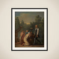 Niels Klim hyldes af qvamiterne framed