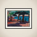 Kajen. Bandol framed