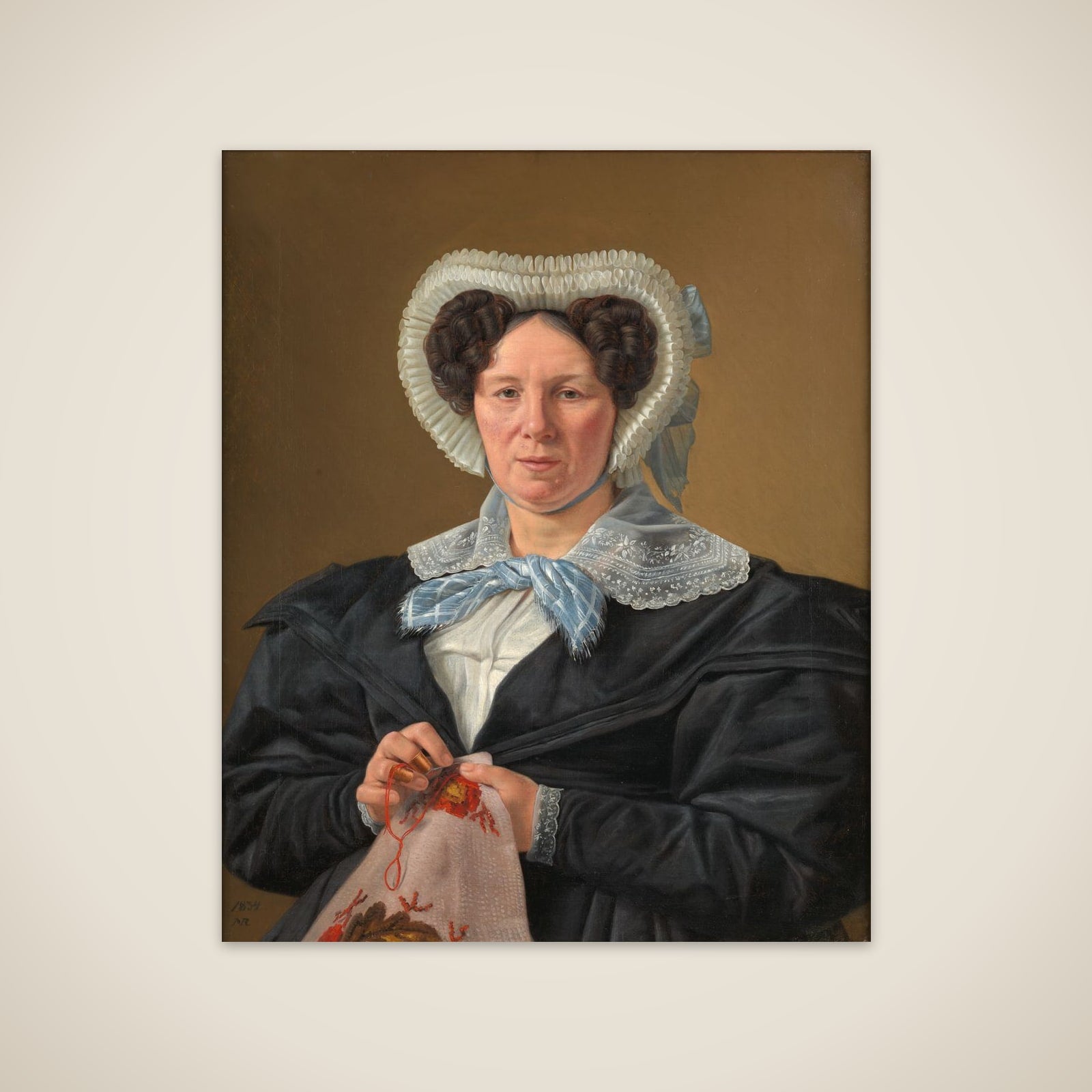 Kunstnerens moder, Frederikke Eleonore Cathrine Rørbye, f. Stockfleth (1773-1851) unframed print