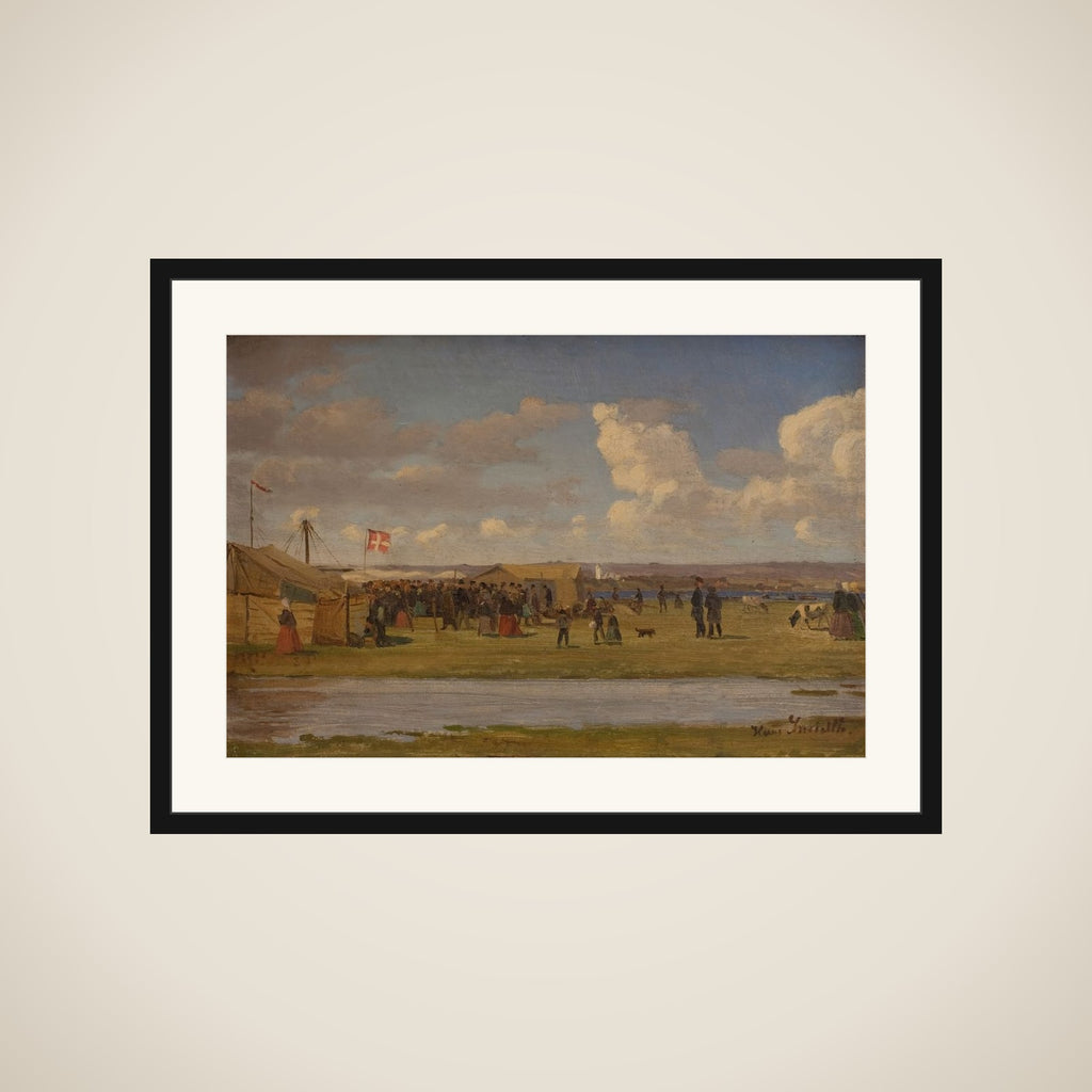 Fur marked framed