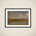Fur marked framed