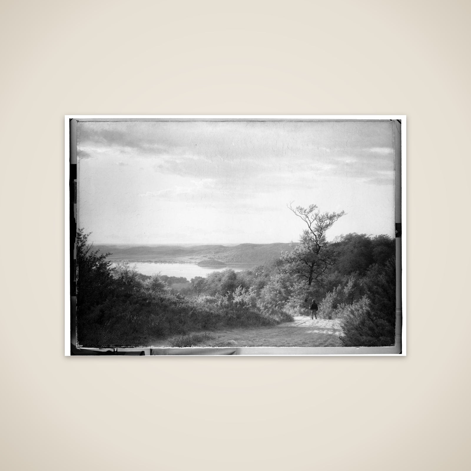 Eftermiddag ved Himmelbjerget unframed print
