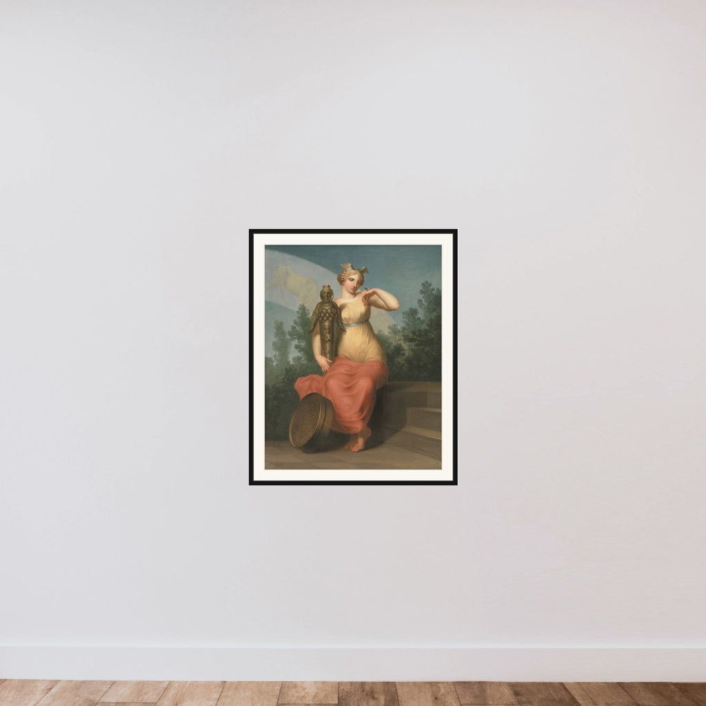 Filosofien framed — shown to scale