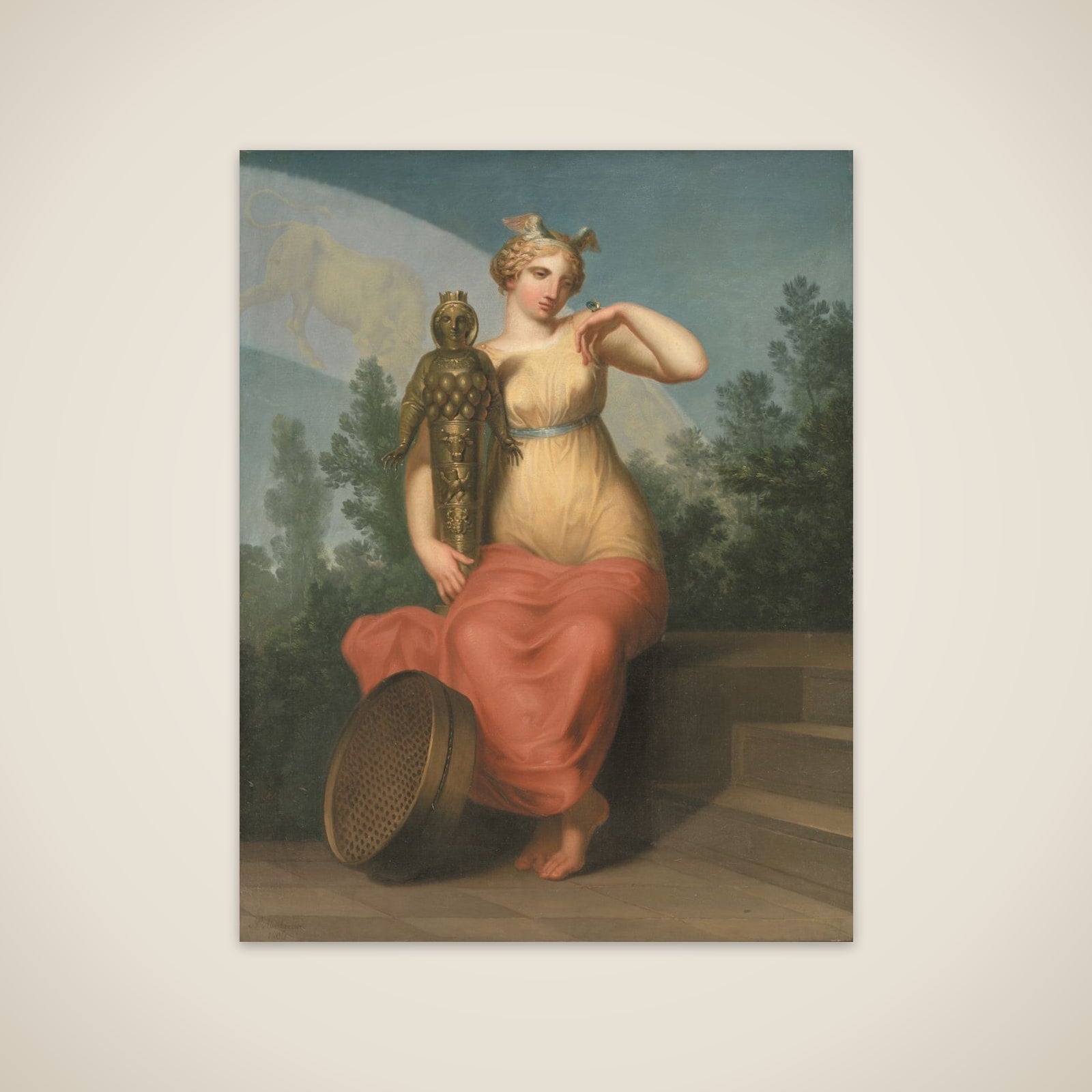 Filosofien unframed print