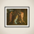 Theseus bønfaldes af Ismene og Antigone framed