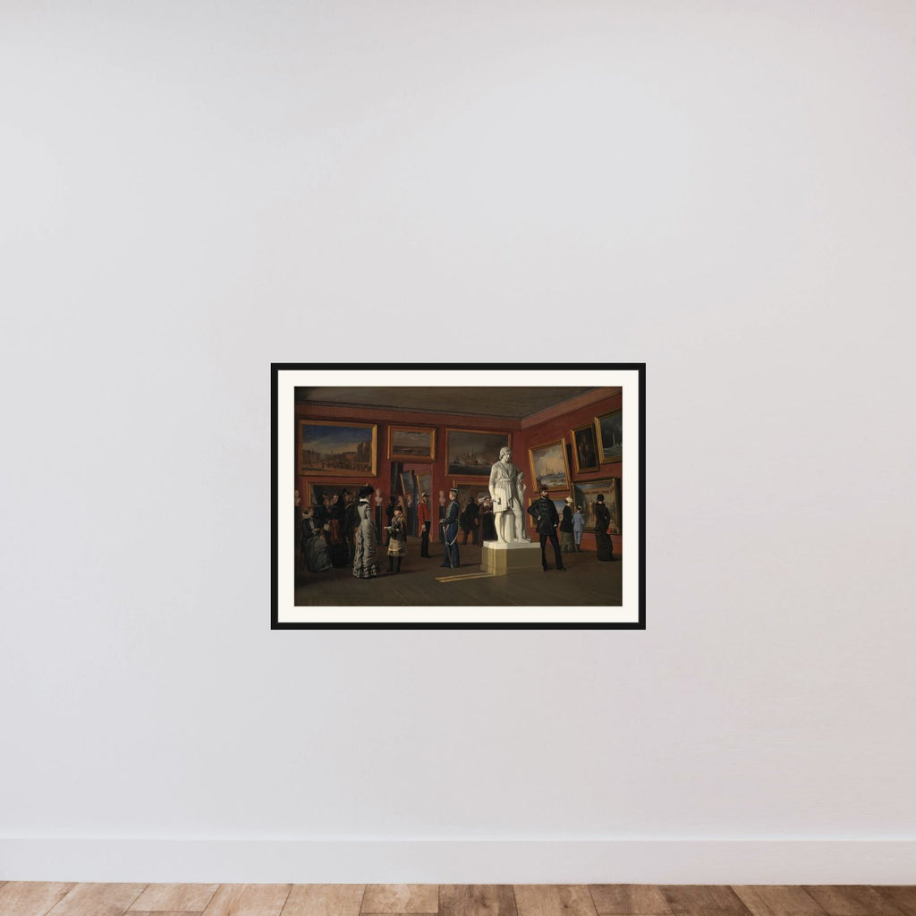 Fra Den Kongelige Malerisamling på Christiansborg Slot framed — shown to scale