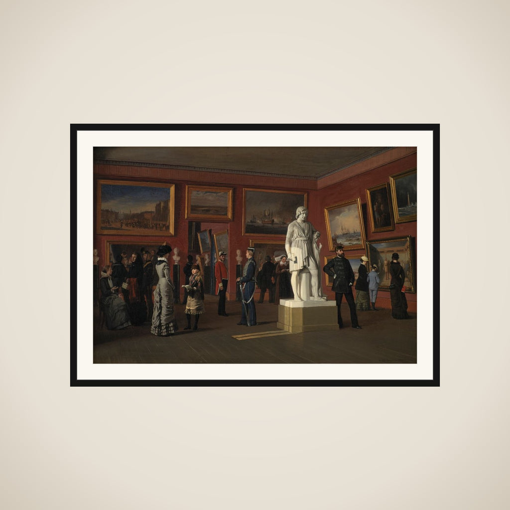 Fra Den Kongelige Malerisamling på Christiansborg Slot framed