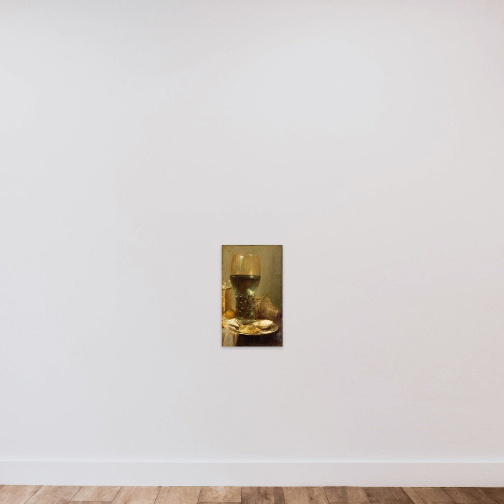 Stilleben unframed — shown to scale