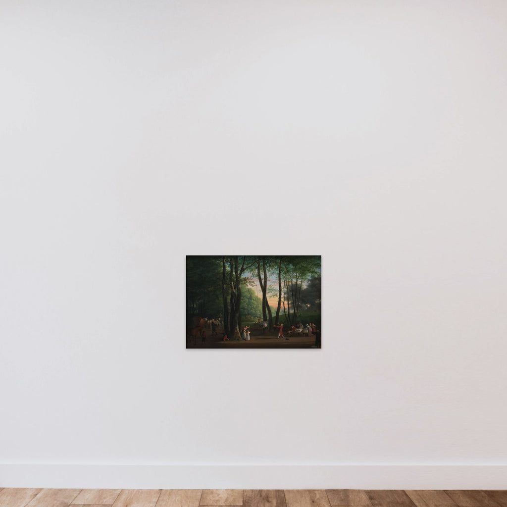 Dansebakken ved Sorgenfri unframed — shown to scale