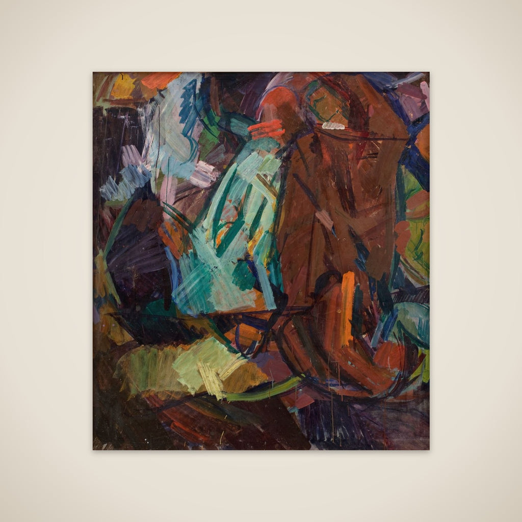 Skitse efter Delacroix´s "Dante og Vergil" unframed print