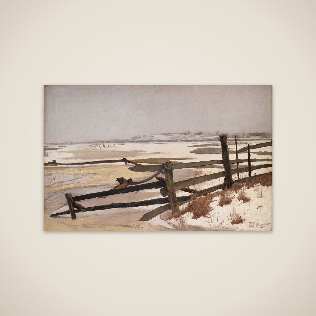 Tøbrud unframed print