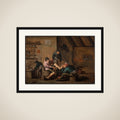 En barber opererer en fod. De fem sanser: Følesansen framed